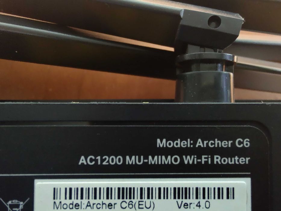 Router Wireless TP-Link Archer C6 Gigabit Dual Band 1200 Mbps