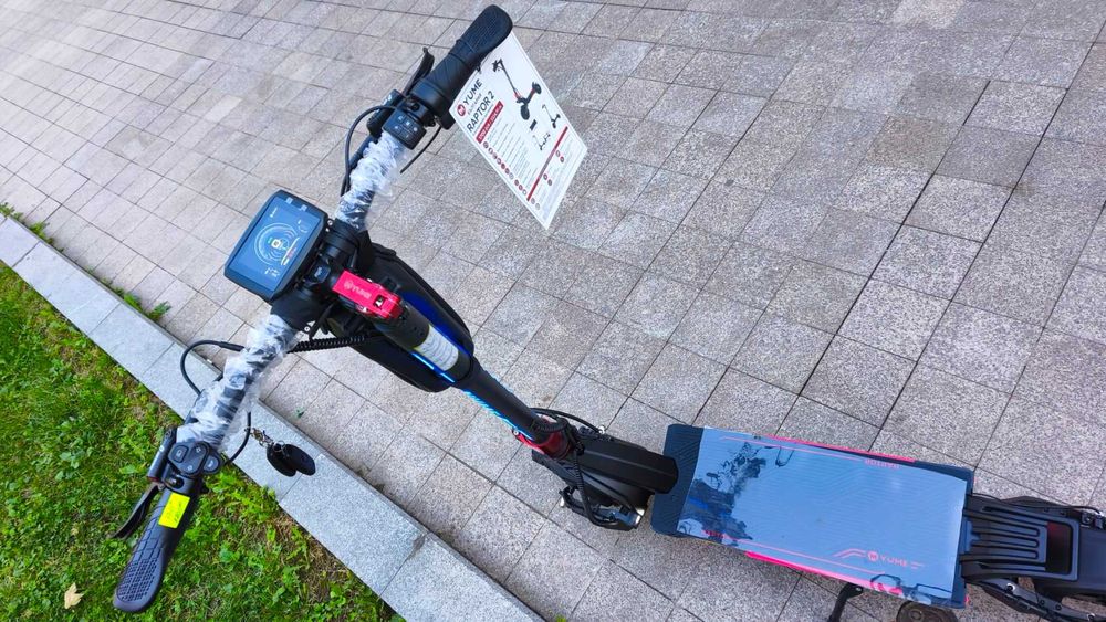 - 20 € от цената до 21/09 на Електрическа Тротинетка Yume Raptor2, Топ Цени, Чисто Нова, Гаранция, ОГРАНИЧЕНИ НАЛИЧНОСТИ