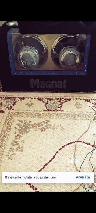 Pachet Audio: Subwoofer Dublu Magnat 2x12" + Stație Mac Audio Energy 6000