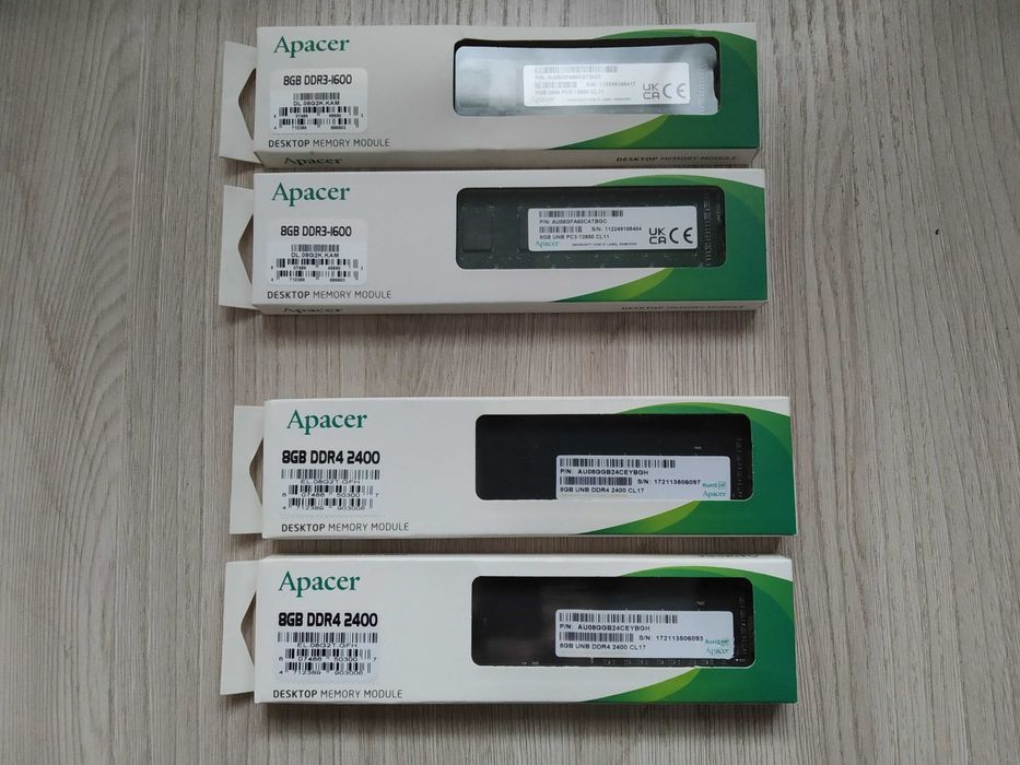 Оперативная память DDR4 DDR3