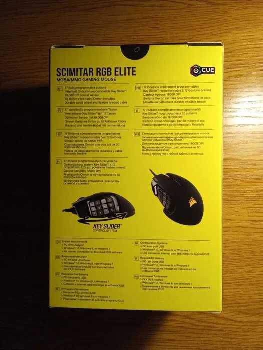 Мишка Corsair Scimitar RGB Elite CH-9304211-EU
