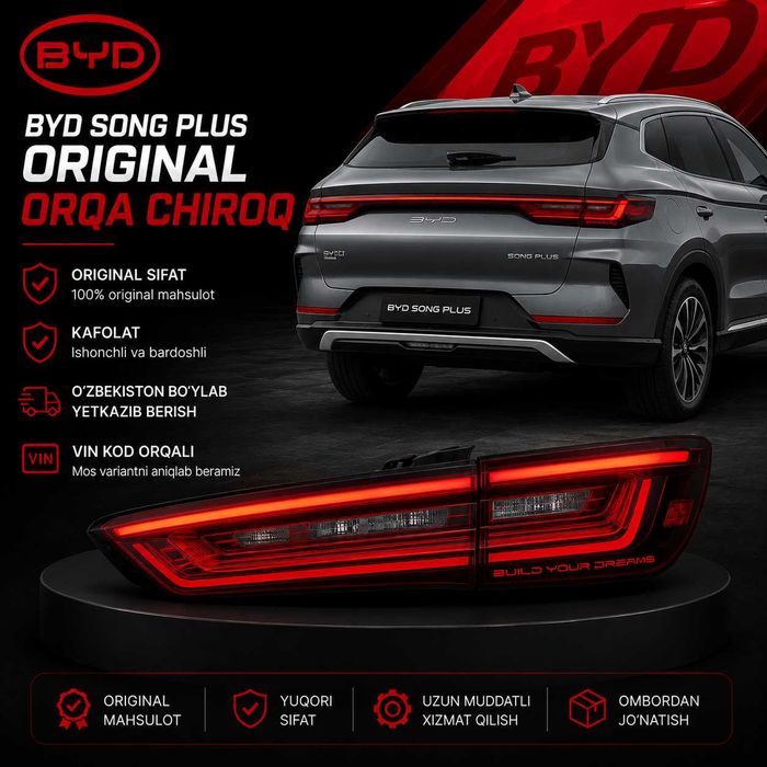 BYD Song Plus Original Bamper