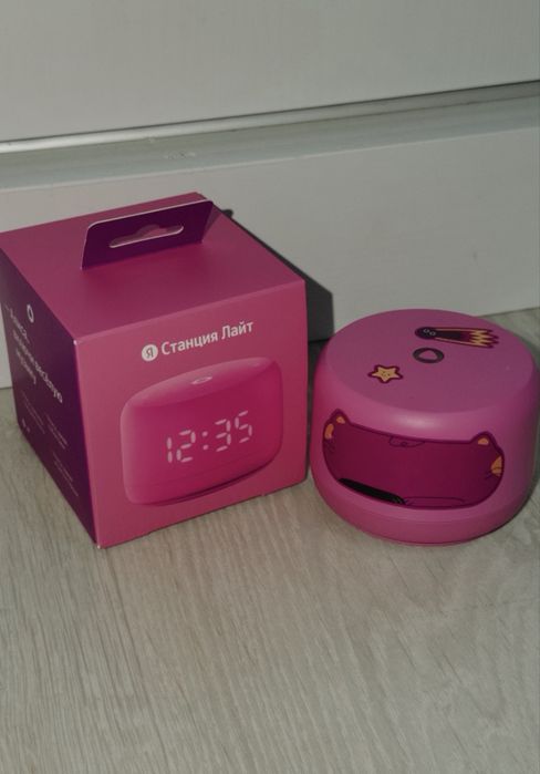 Яндекс Станция Лайт 2 розовый