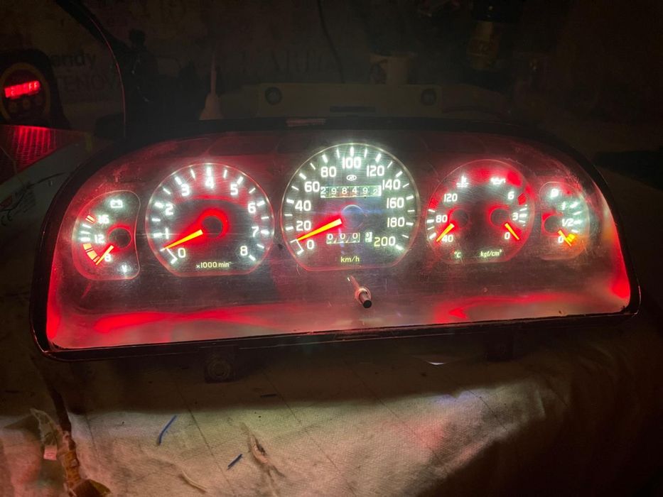 Оптитрон (пересвет) приборной панели