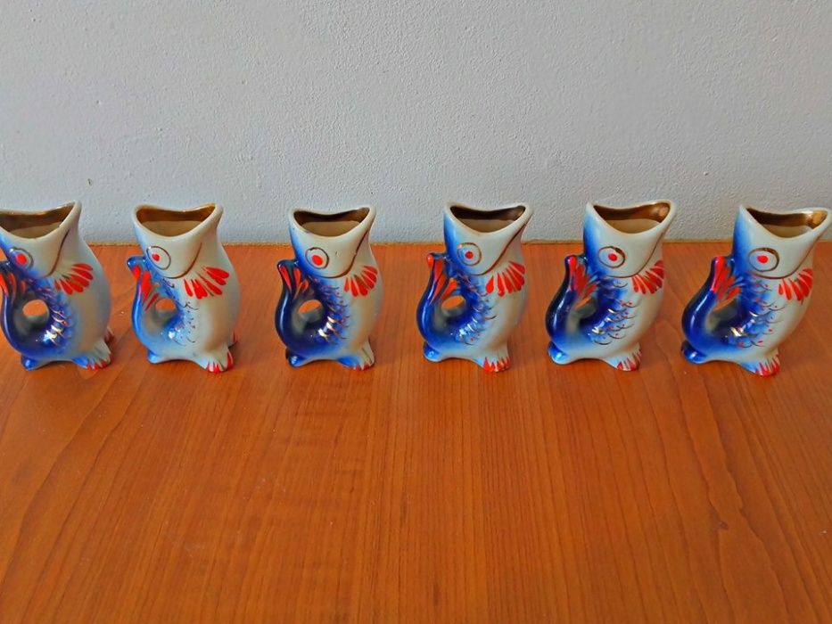 2 Seturi/ modele cesti-peşte,vechi tuica-ptr colectionari