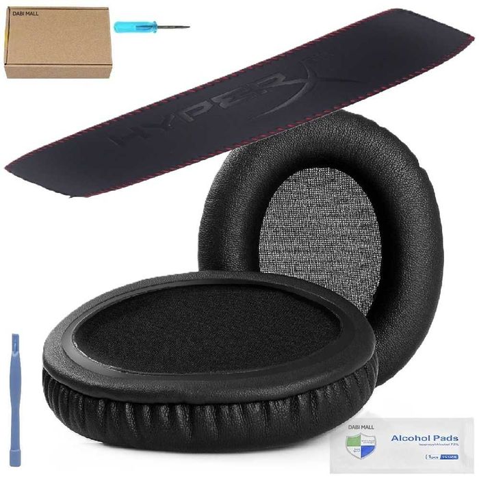 Set 2 bureti + Banda pentru casti HyperX Cloud II 2 / Pro / Alpha