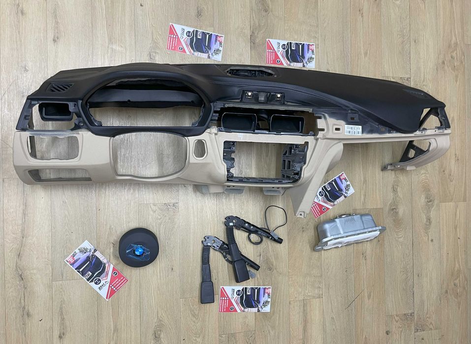 BMW F30 F34 F36 plansa de bord 2 culori - cusatura - kit airbag