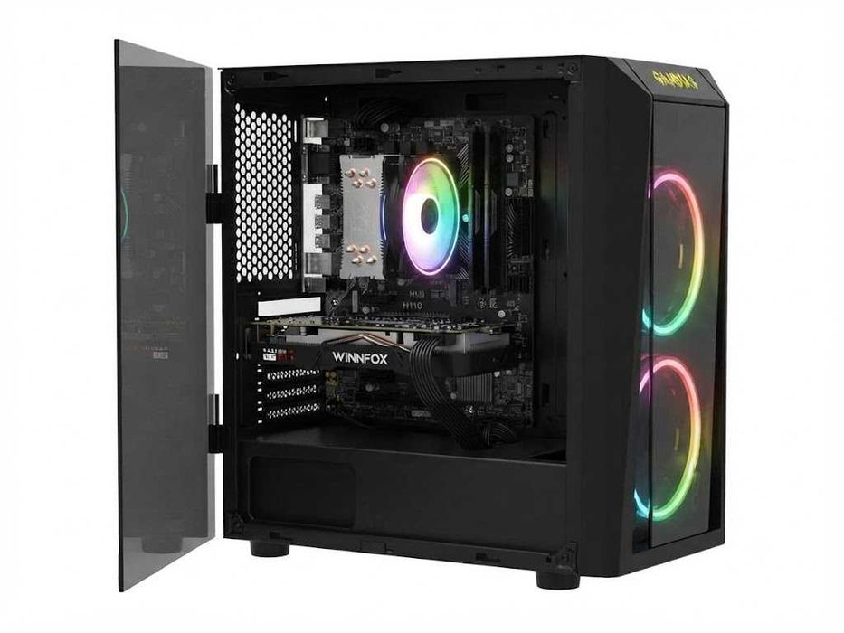 Игровой компьютер (Intel Core i5-7400 / RX 560 4GB / 256GB SSD)