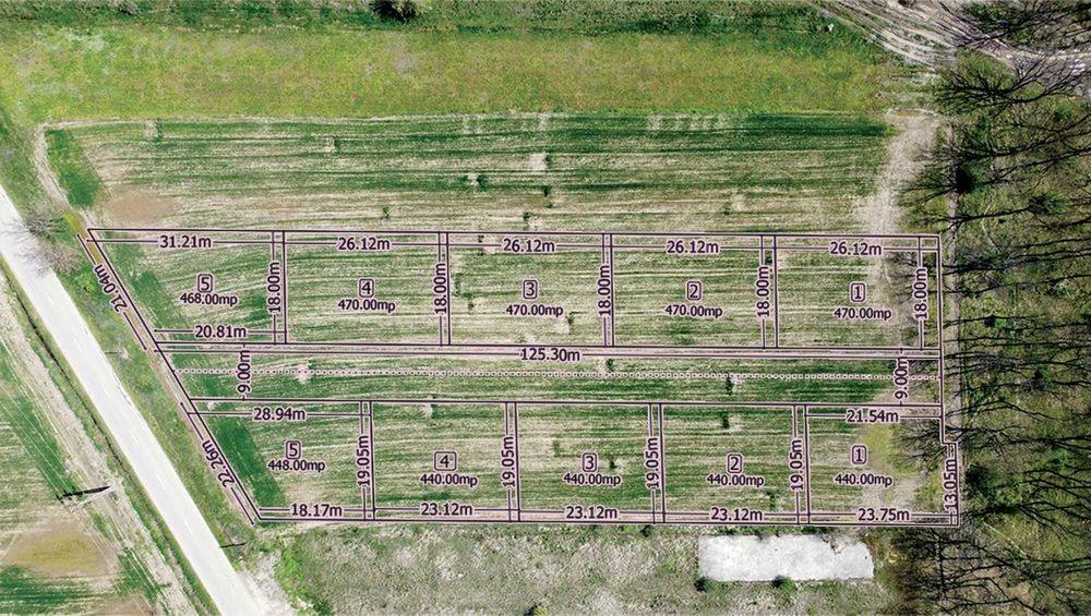 Teren Intravilan langa padure - zona linistita, perfect pentru casa!