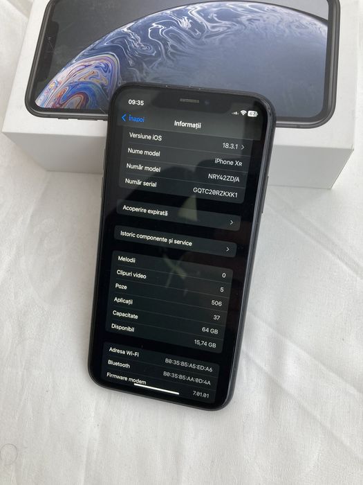 Iph.xr. Negru. Unic proprietar