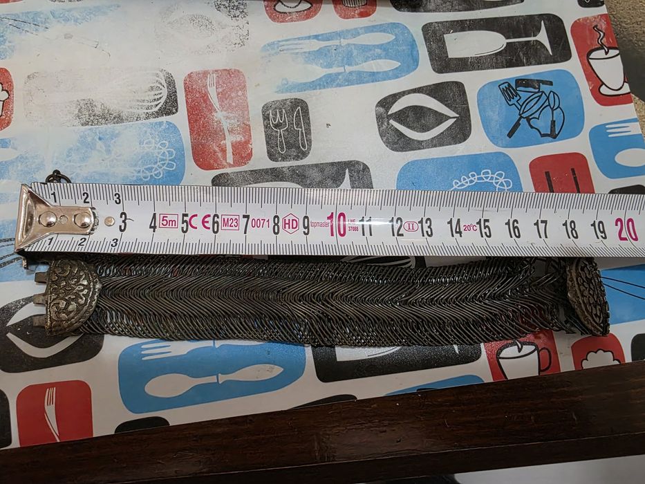 Стара възрожденска сребърна гривна !