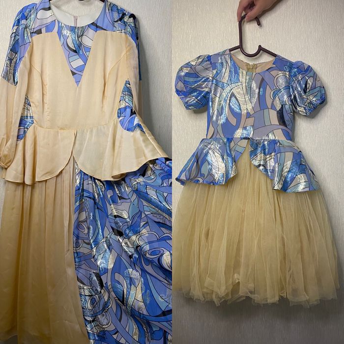 Продам платья мама и доча