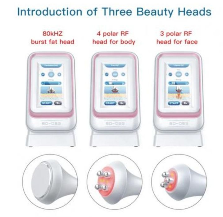 Aparat Remodelare Corporala 80 khz  cu ultrasunete si radiofregventa.