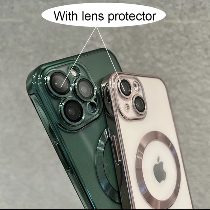 Husa Luxury cu MagSafe pt iPhone 14 , 14 Pro , 14 Plus , 14 Pro Max