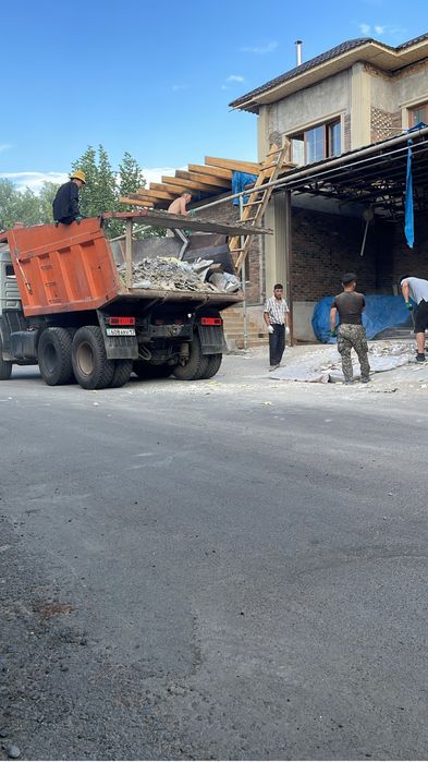 Вывоз мусор. Услуги камаз 15 тонна. Доставка сыпучек