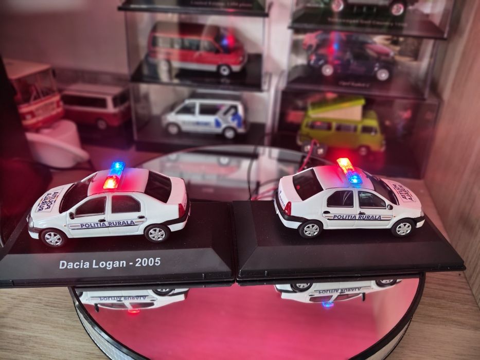 Macheta Dacia Logan ,,Poliția Rurală,,