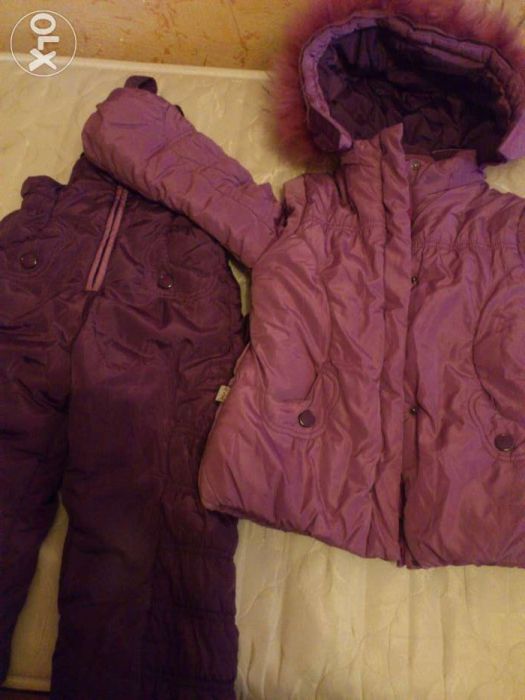 Зимний комплект для девочки