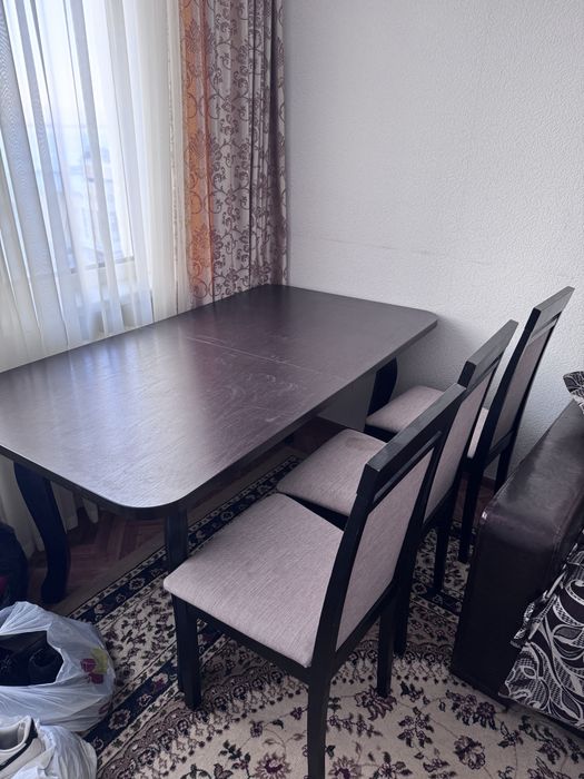 Стол с стульями стульчики