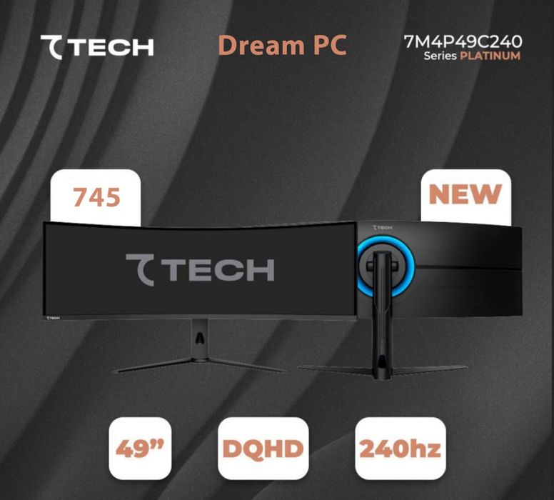 Seven Tech monitor 240hz 180hz 120hz 4K 2K