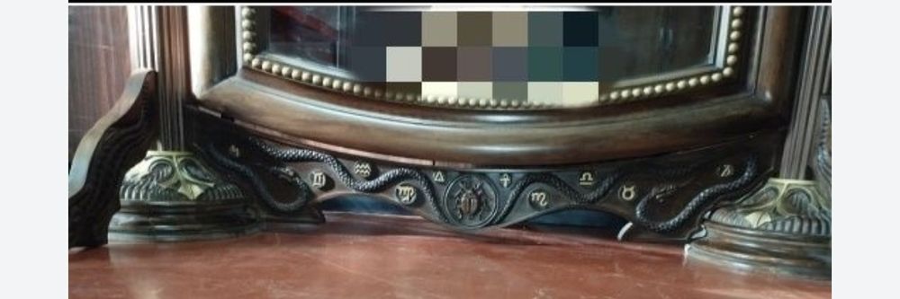 Напольное торшерное зеркало-трюмо