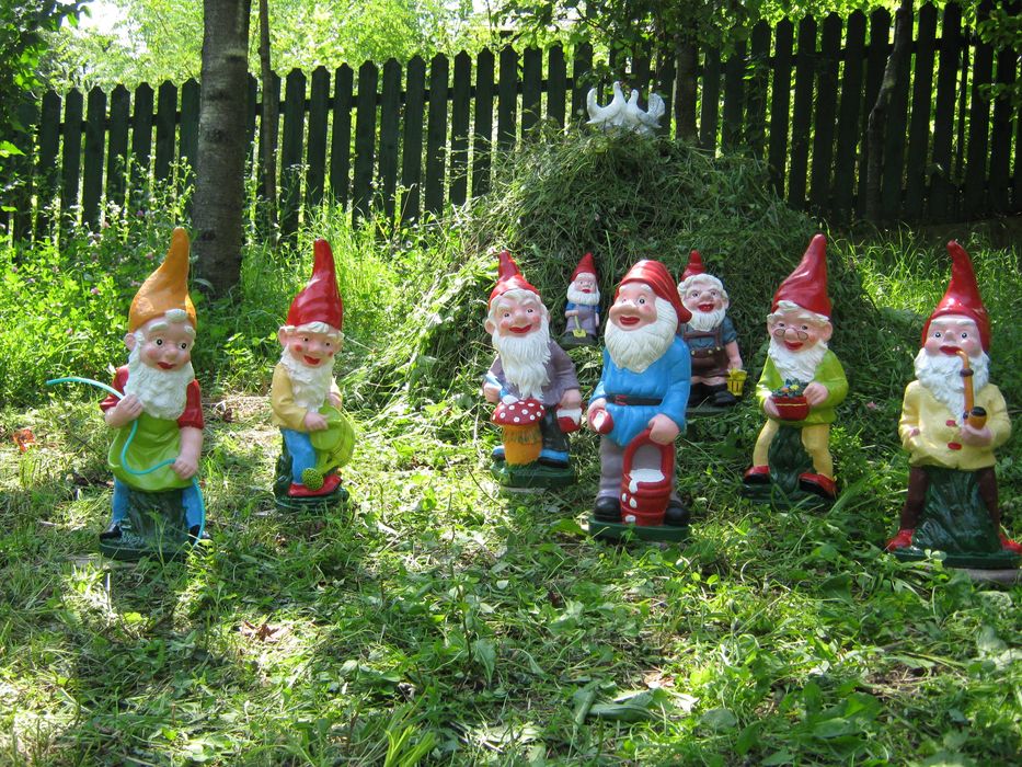 Vultur din beton pentru gradina – pitici gradina