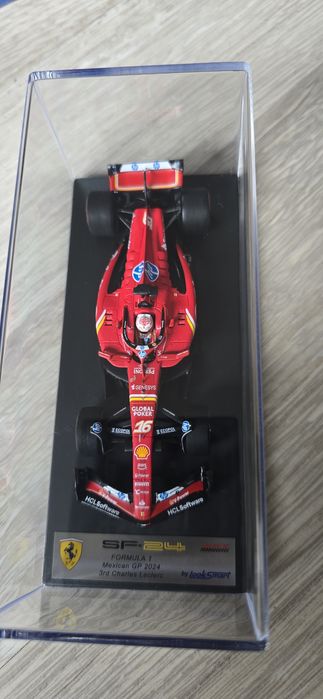 Ferrari SF-24 Carlos Sainz – LookSmart 1:18 – Austin GP 2024 – machetă