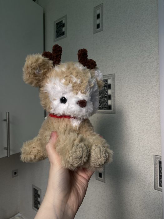 Вязаная игрушка олененок.Игрушка ручной работы.