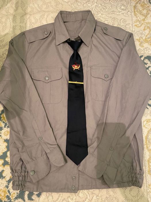 Военная рубашка для школьников.