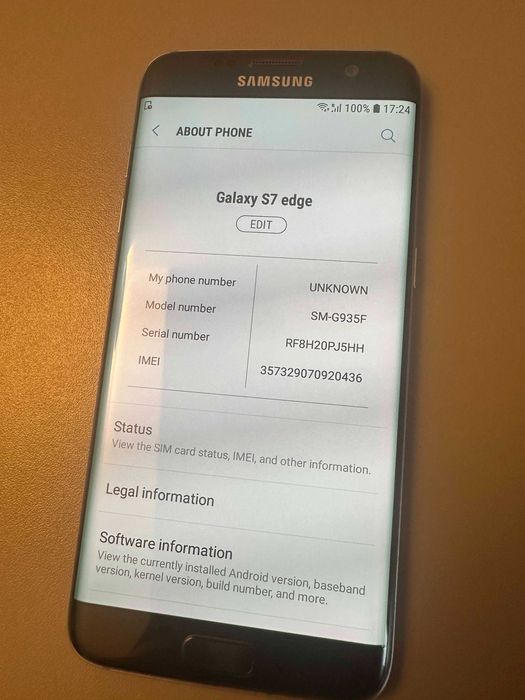Samsung Galaxy S7 Edge impecabil, aspect 10/10, ca nou
