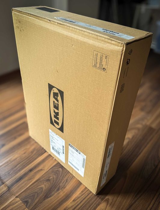 [nouă, sigilată] IKEA Micke comodă cu roți albă