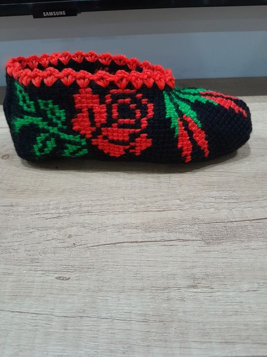 Следы вязаные, теплые