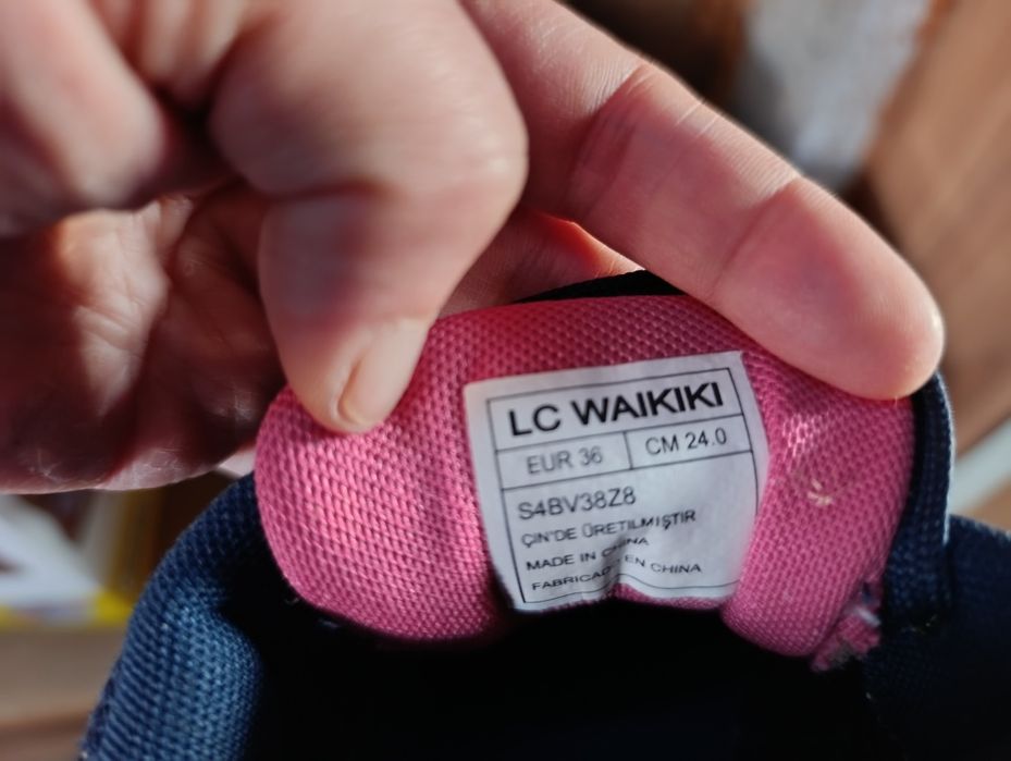 Лот от 3 чифта детски обувки