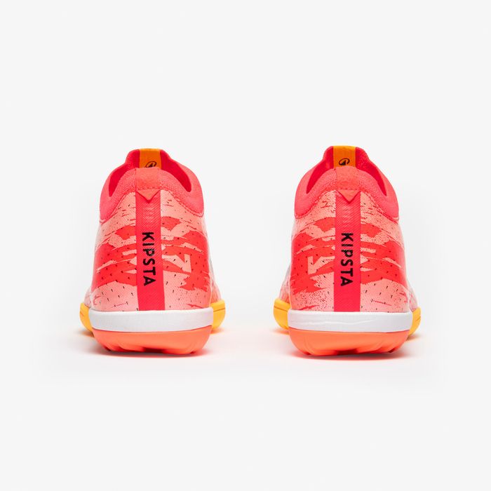 Ghete de fotbal Clr Tf Low Red Storm roz - produs resigilat Decathlon