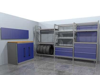 Верстаки слесарные