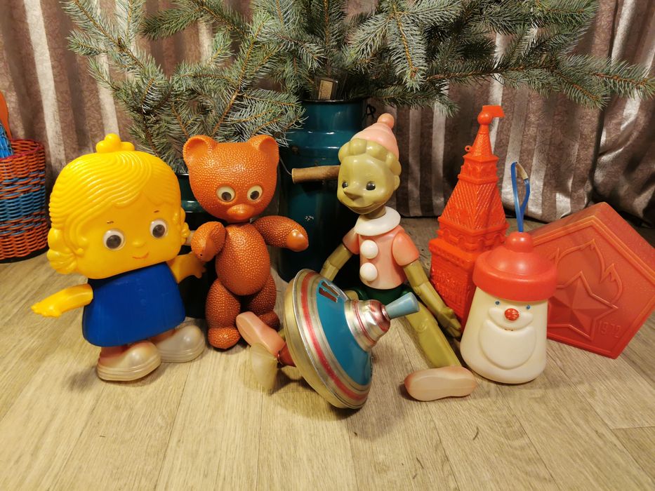 Игрушка. Буратино. Из СССР. Ленинград. Ретро.