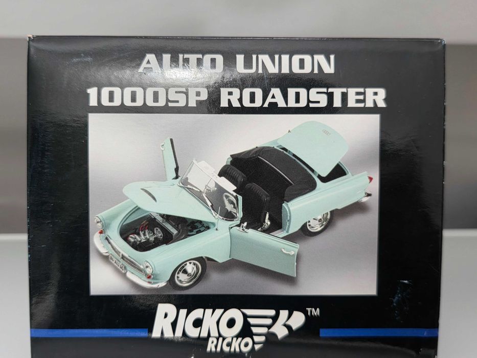 Macheta Auto 1/18 Ricko Audi Auto Union 1000 SP Roadster