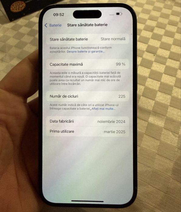 Iphone 16 128 impecabil