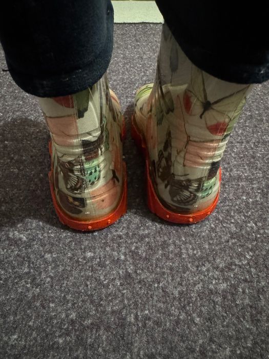 Гумени, топли ботушки  номер 23/24
