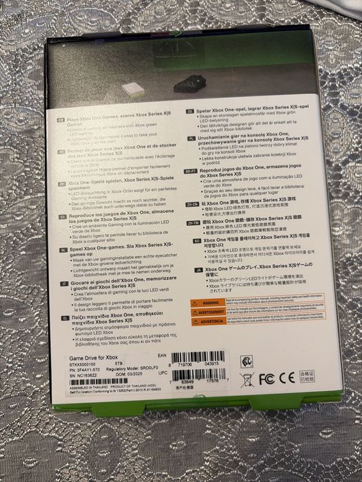 Hard SEAGATE Game Xbox Series X - 5TB. Pret fix