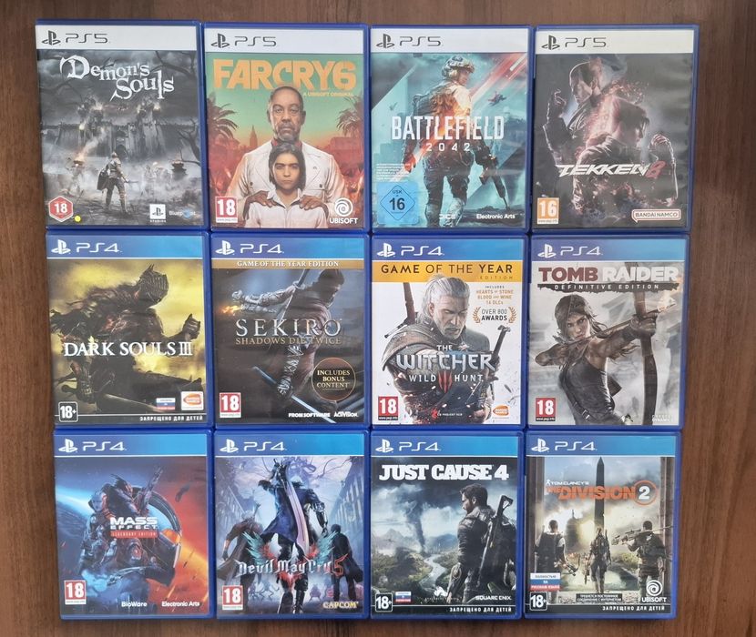 Диски PlayStation 4,5 ps4 ps5