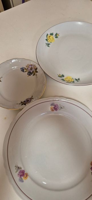 Български порцеланови чинии за допълване на сервиз