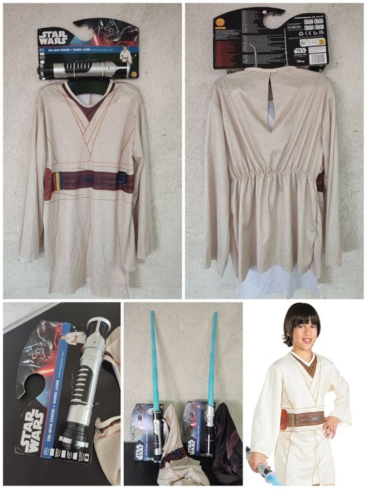 set costum cu sabie halloween star wars obi wan kenobi finn kylo ren