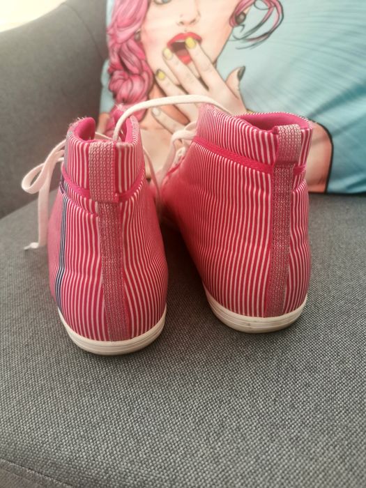 Adidas сатенирана високи кецове