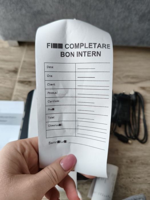 Imprimantă termică bonuri Bisofice 80mm – USB + LAN – stare bună