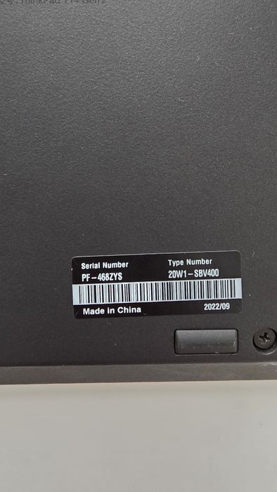 Laptop Lenovo T 14 Gen 2 i.7 1185G7!!Pret Fix!!