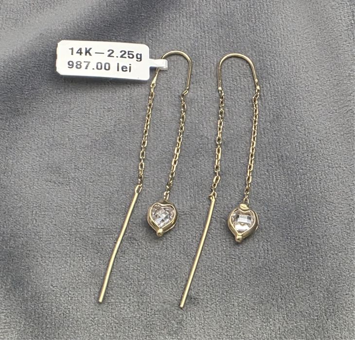 Cercei Aur 14K 2.25gr