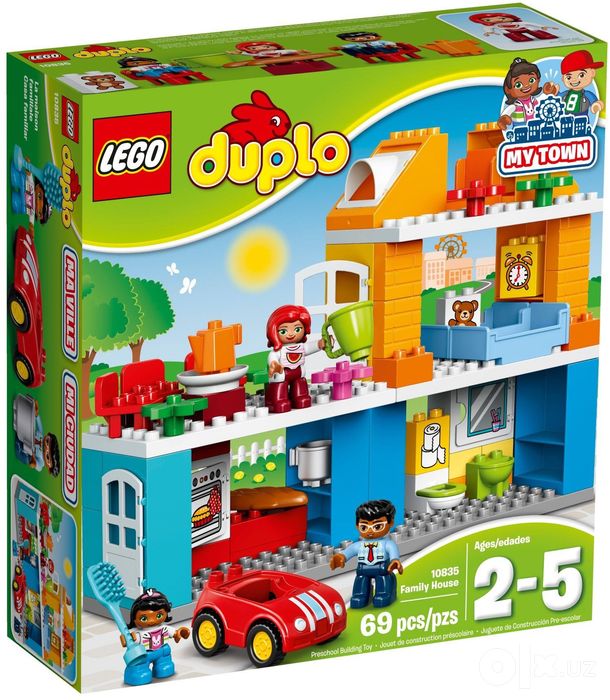 Lego duplo и мелкое Lego оригинал