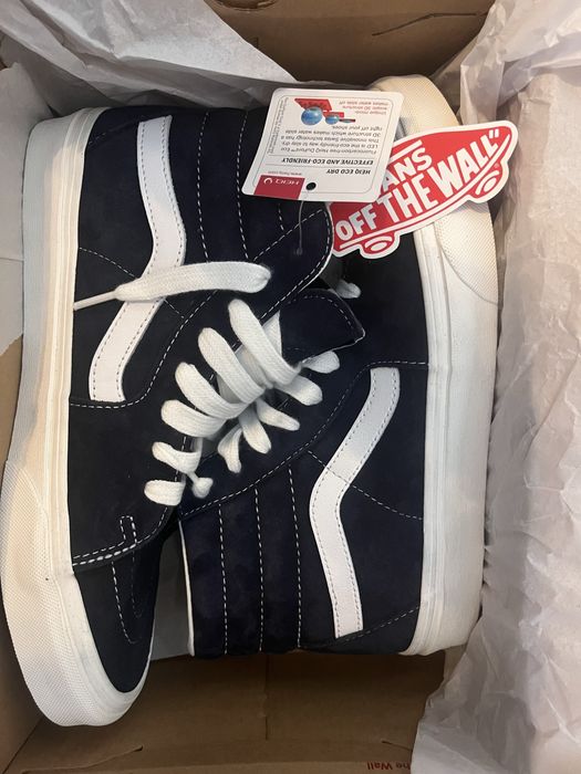 Vans високи кецове, с koжа обработка на Dupont