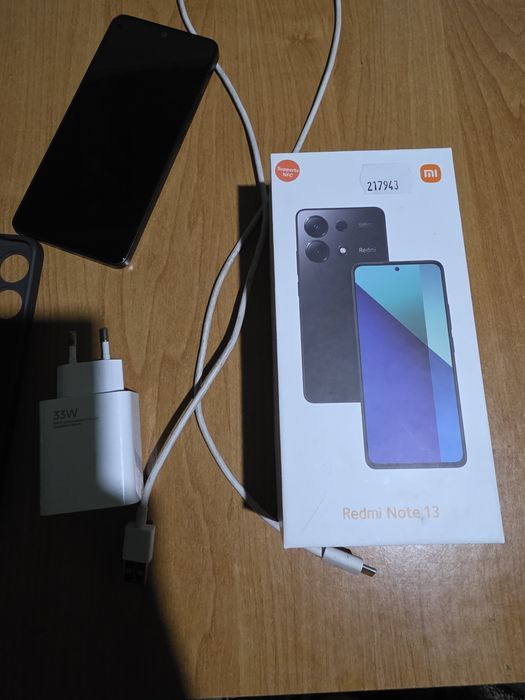 Redmi Note 13 Midnight Black 6GB RAM 128GB ROM