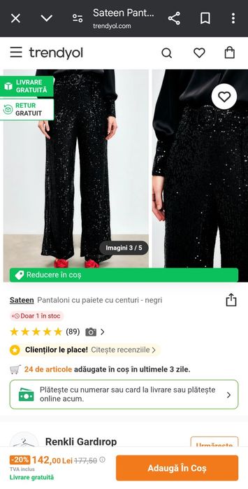 Vând pantaloni, cămașă, sacou